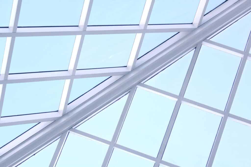 Ceiling Skylights in a modern commercial building