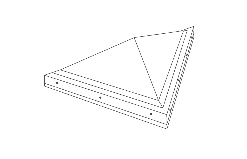 Specialty Triangle Skylight