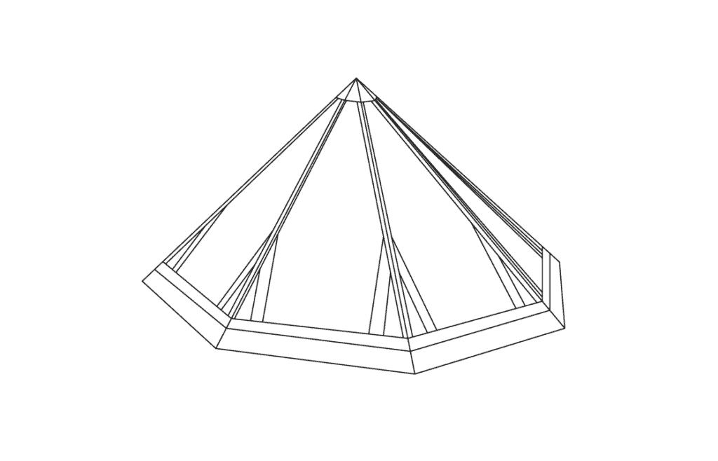 Structural Pyramid Skylight